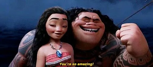 You're so amazing!